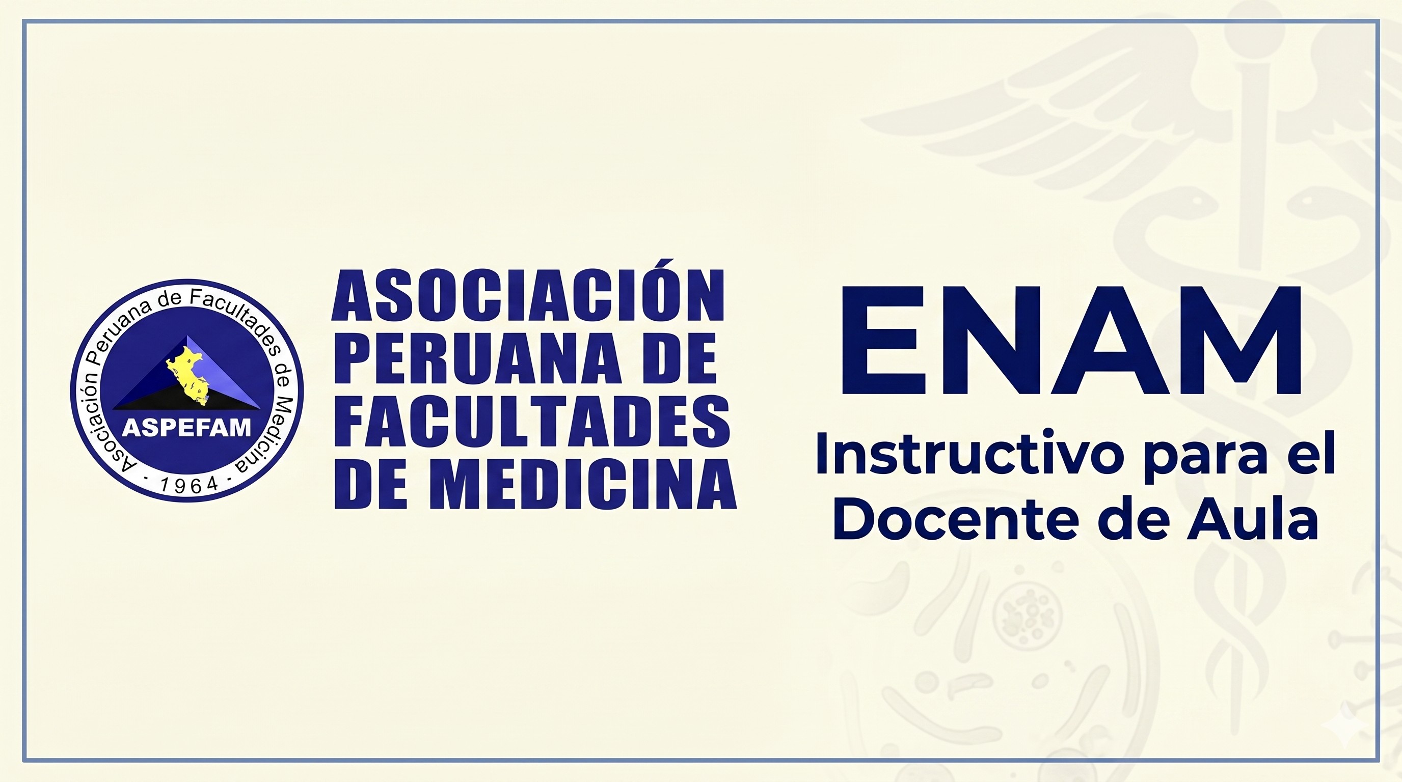 ENAM: Instructivo para el Docente de Aula 