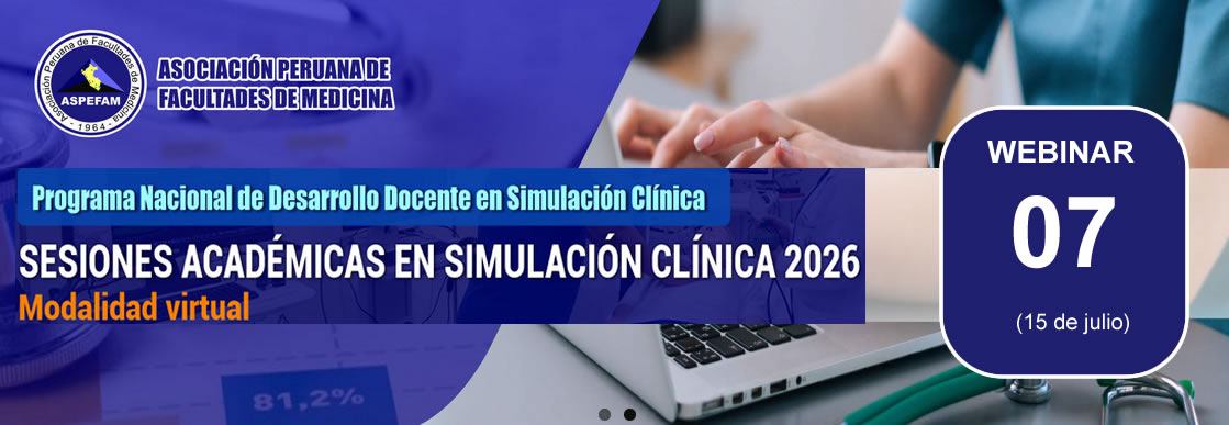 Webinar: Simulación clínica interdisciplinaria